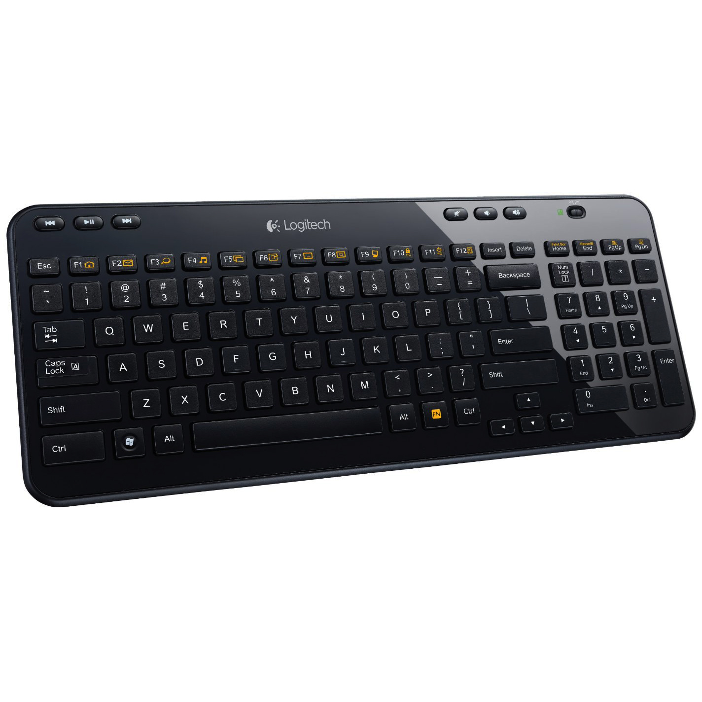 Logitech K360 106Key Compact Wireless Programmable Keyboard with USB